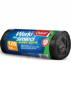 Worki na śmieci Oskar 120 l 10 sztuk