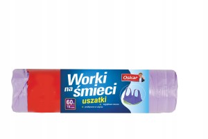 Oskar Worki na Śmieci USZATKI 60L 10 sztuk