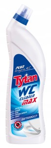 Tytan Płyn do mycia WC Max 1,2kg Niebieski Morski