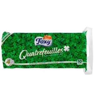 Papier Toaletowy Foxy Quatrefeuilles 4 wars 10 szt