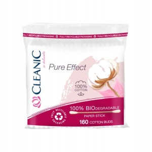 Patyczki Higieniczne Cleanic Pure Effect 160 sztuk