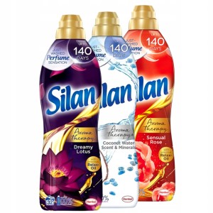 SILAN Aromatherapy Płyn do Płukania Tkanin MIX x3