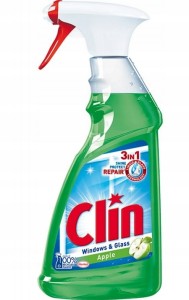 CLIN Płyn do Mycia Szyb Okien Jabłko Apple 500ml