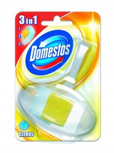 Domestos 3w1 Power Kostka do WC Koszyk Citrus 40g