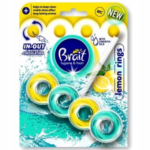 Brait Kostka Toaletowa WC LEMON Cytryna 40g