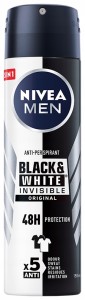 Nivea Men Black&White Invisible Original 150ML