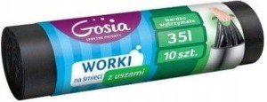 Gosia Worki na śmieci mocne z uszami 10 x 35l