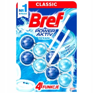 Kulki do WC Bref Power Aktiv Ocean 2x50g