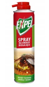 EXPEL spray na owady biegające PRUSAKI KARALUCHY