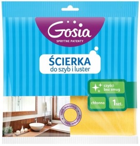 ŚCIERKA do szyb i luster GOSIA super chłonna 1sz