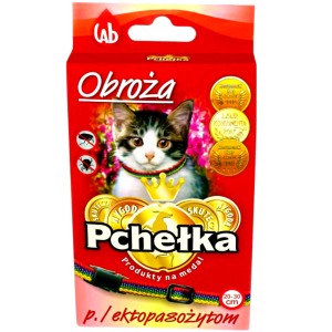 OBROŻA PRZECIW KLESZCZOM I PCHŁOM DLA KOTA 20-30cm