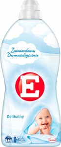 E Koncentrat do Płukania Prania 1,8L DELIKATNY 72p