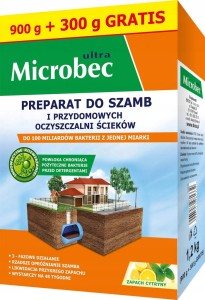 Microbec Ultra Bakterie Do Szamba 1200g 900+300G