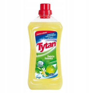 Tytan Płyn Uniwersalny do mycia limonka, 1,25L