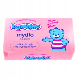 BAMBINO MYDŁO DLA DZIECI MYDEŁKO LANOLINA 90G