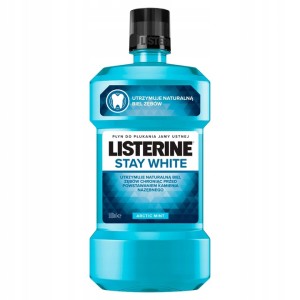 LISTERINE STAY WHITE do Płukania Jamy Ustnej 500ml