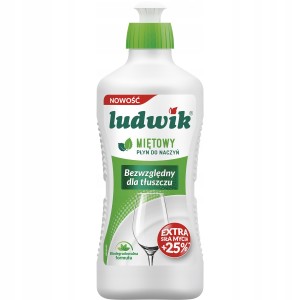 Ludwik płyn do mycia naczyń 900g mięta WYDAJNY