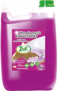 TEAK Płyn do mycia podłóg KONCENTRAT bzu 5L JAKOŚĆ