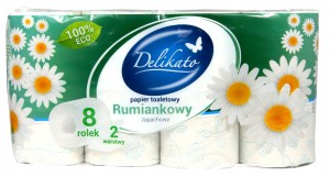 Delikato papier toaletowy 8 rolek