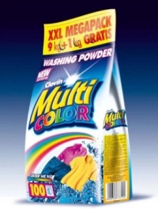 CLOVIN MULTICOLOR Proszek do prania 10kg MEGA PAKA
