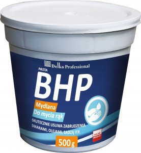 PASTA BHP MYDLANA DO RĄK PRANIA 500g DELKO WYDAJNA