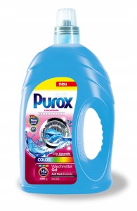 NIEMIECKI Żel do Prania KOLOR Purox 4,3 l 143 prań