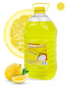 Płyn do mycia naczyń MEGA WYDAJNY CYTRYNOWY 5L