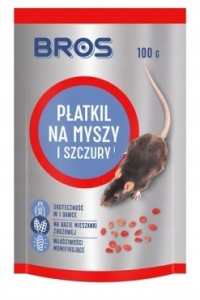 Bros PŁATKIL 100g na Myszy i Szczury