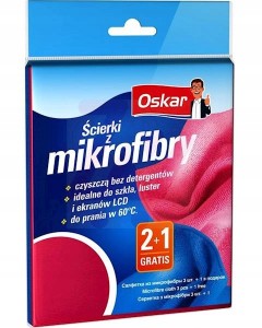 Ścierka z mikrofibry Oskar 3 szt.