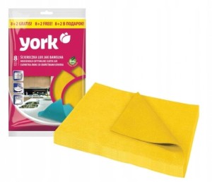 ŚCIERKA PRIMA-YORK BAWEŁNIANA 8+2 GRATIS!!!