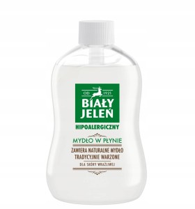 Biały Jeleń Hipo. mydło naturalne zapas 500ml