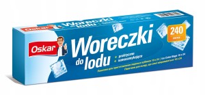 Woreczki do lodu 240szt Oskar delko