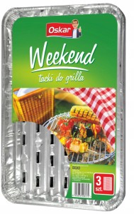 OSKAR WEEKEND TACKI DO GRILLA 3SZT
