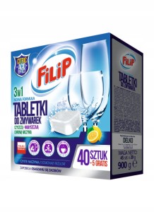 Tabletki do zmywarek Filip 45 sztuk