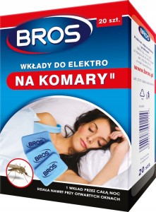 Wkłady. do elektrofumigator na komary 20szt.