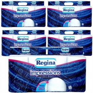 REGINA Impressions Papier Toaletowy 3D 40 ROLEK