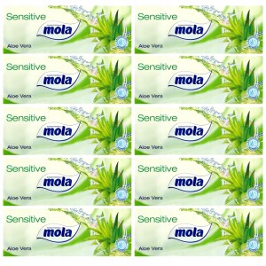 Chusteczki Higieniczne ALOES Mola 3w 10 x 10szt