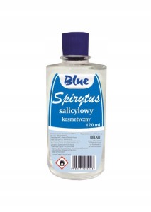 KOSMETYCZNY SPIRYTUS SALICYLOWY 70% etylowy 120ml