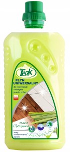 TEAK Płyn do Mycia Podłóg Trawa Cytrynowa 1l