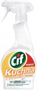 CIF SPRAY DO CZYSZCZENIA KUCHNI ULTRASZYBKI 500ML