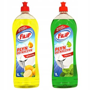 Płyn do naczyń Filip CYTRYNA i MIĘTA 2x1L MIX