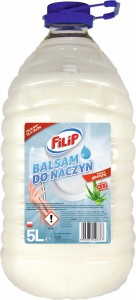 FILIP PŁYN BALSAM DO MYCIA NACZYŃ Z GLICERYNĄ 5L