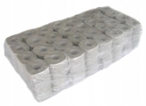 Papier Toaletowy Bezzapachowy Szary 64 ROLKI