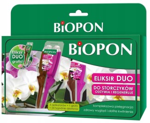 Biopon Eliksir DUO do Storczyków 5x35ml + 1 gratis