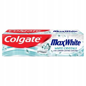 Pasta Colgate Max 100ml white crystals 