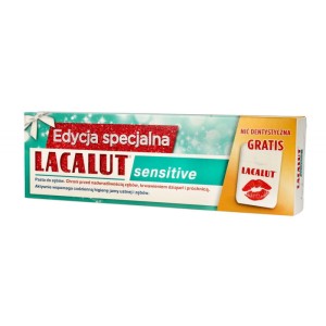 Pasta Lacalut sensitive 75ml + nić