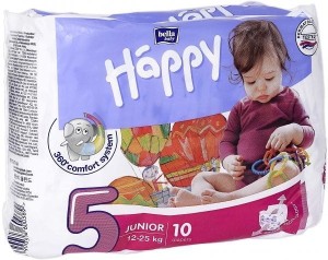 Pieluchy Happpy '10 Junior 12-25 kg