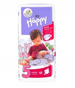 Pieluchy Happy '42 Junior 12-25 kg 