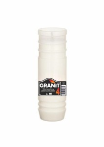 Wkład parafinowy do zniczy GRANIT 17,5 cm 4 DNI