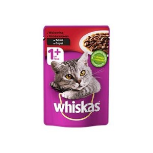 Karma dla kota wiskas 100g wołowina